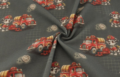Truck Love Baby Ribjersey 41cm Stofflänge