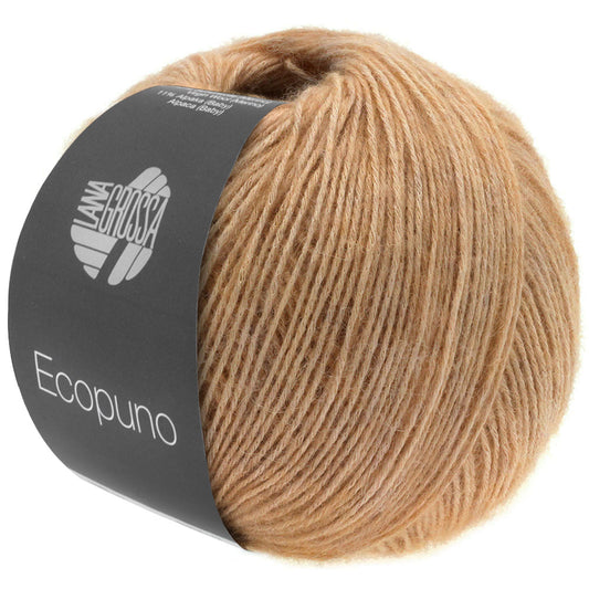 Ecopuno Lana Grossa Fb. 032 Camel Baumwolle Merino Alpaka