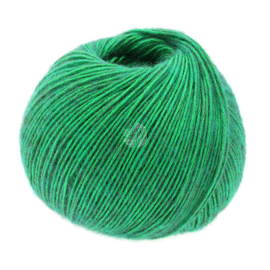 Ecopuno Lana Grossa Fb. 041 Grün Baumwolle Merino Alpaka