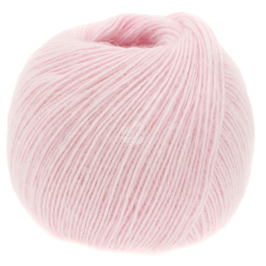 Ecopuno Lana Grossa Fb. 048 Rosa Baumwolle Merino Alpaka
